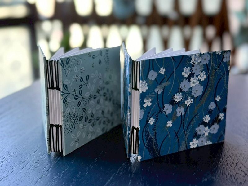 【手工書】製作迷你和紙手工書